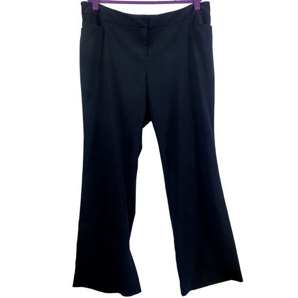Lane Bryant Black Wide Leg Dress Pants Size‎ 20 - Picture 1 of 5